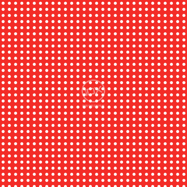 red polka